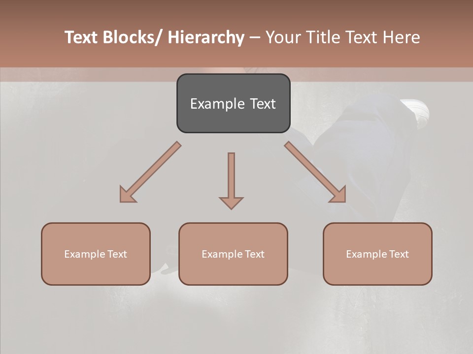 Clothing Female Pose PowerPoint Template