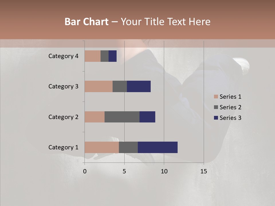 Clothing Female Pose PowerPoint Template