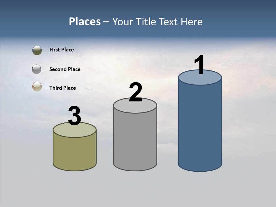 Sky Cloudy Artistic PowerPoint Template