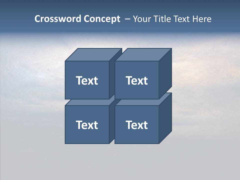Sky Cloudy Artistic PowerPoint Template