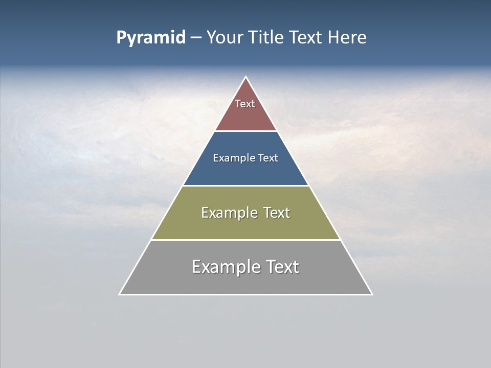 Sky Cloudy Artistic PowerPoint Template