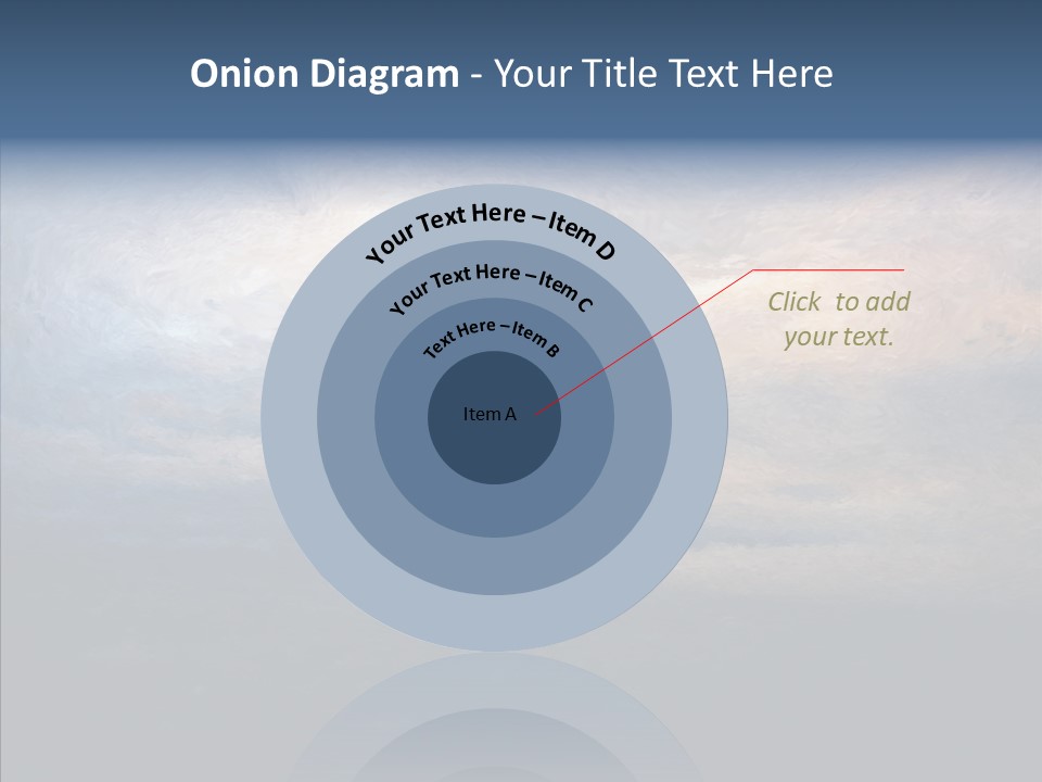Sky Cloudy Artistic PowerPoint Template