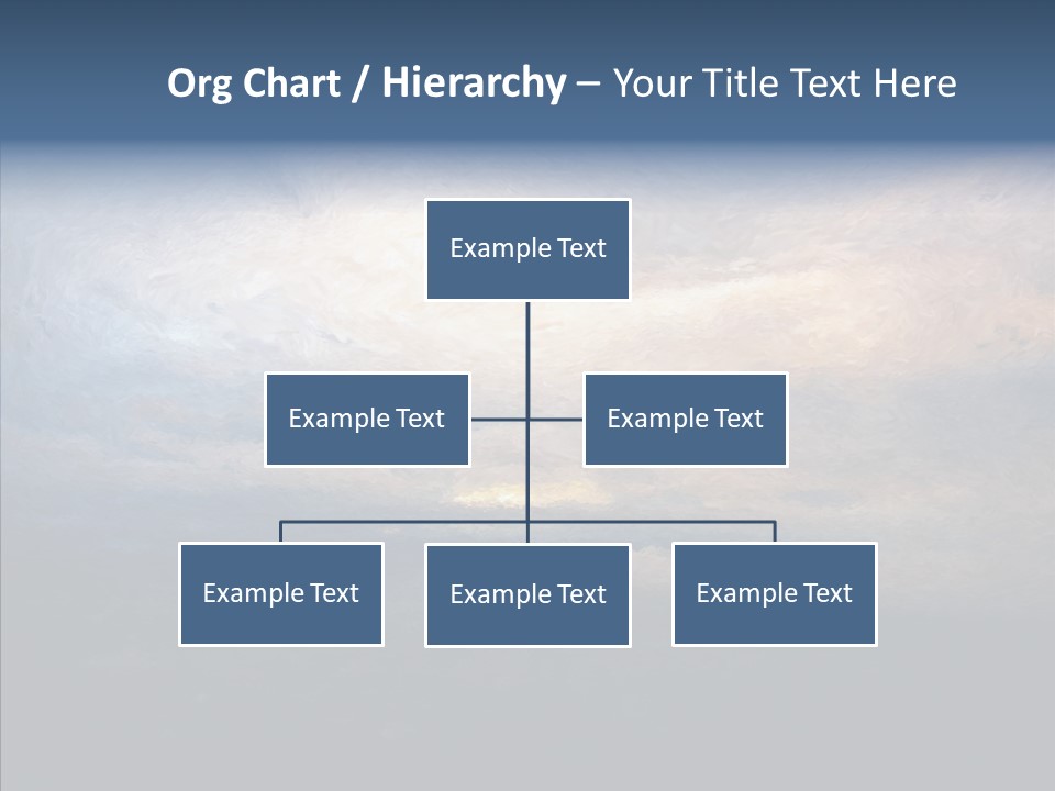 Sky Cloudy Artistic PowerPoint Template