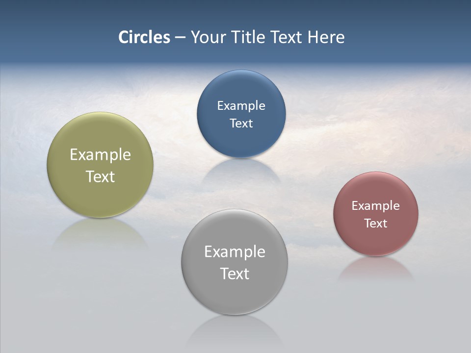 Sky Cloudy Artistic PowerPoint Template