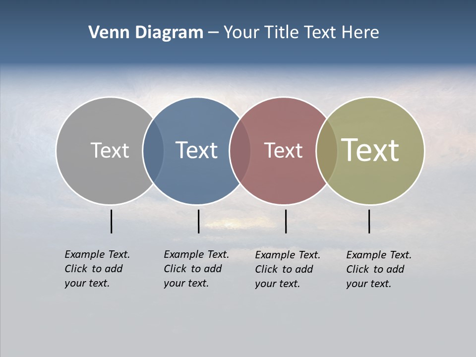 Sky Cloudy Artistic PowerPoint Template