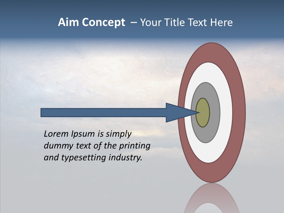 Sky Cloudy Artistic PowerPoint Template