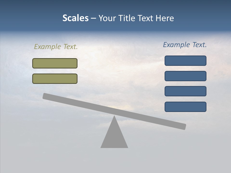 Sky Cloudy Artistic PowerPoint Template