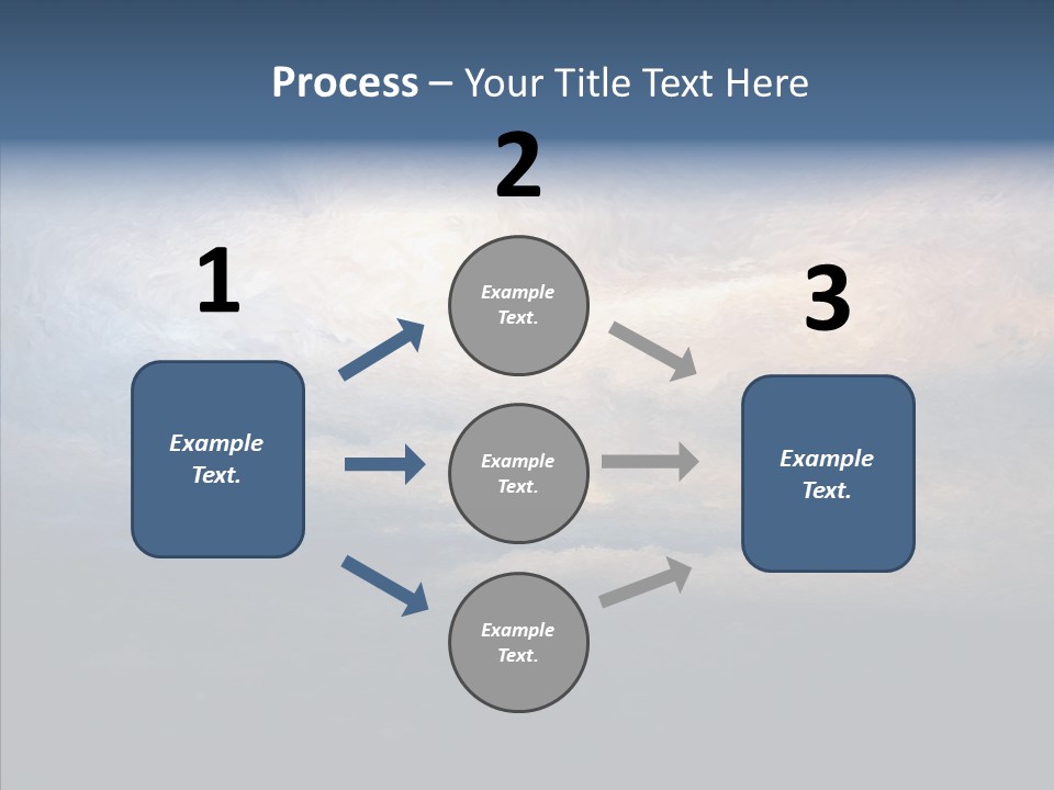Sky Cloudy Artistic PowerPoint Template