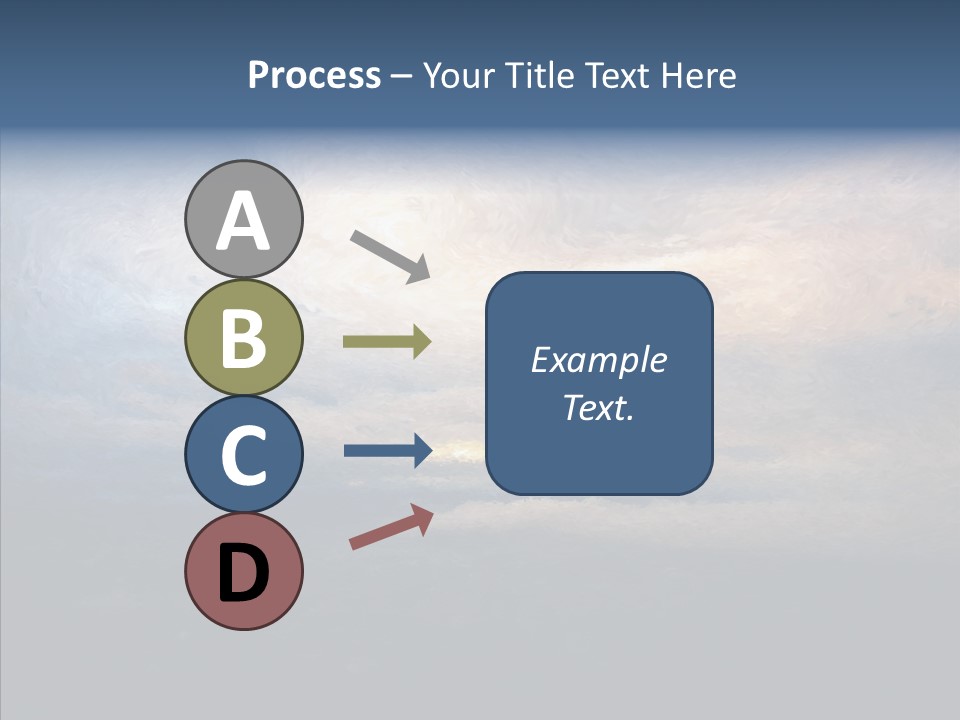 Sky Cloudy Artistic PowerPoint Template