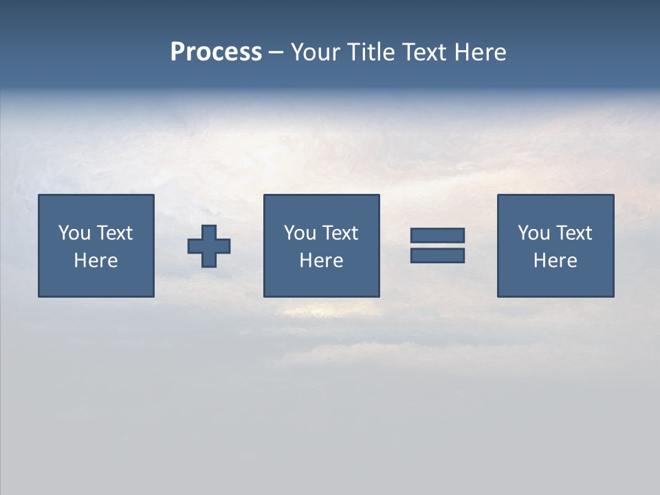 Sky Cloudy Artistic PowerPoint Template