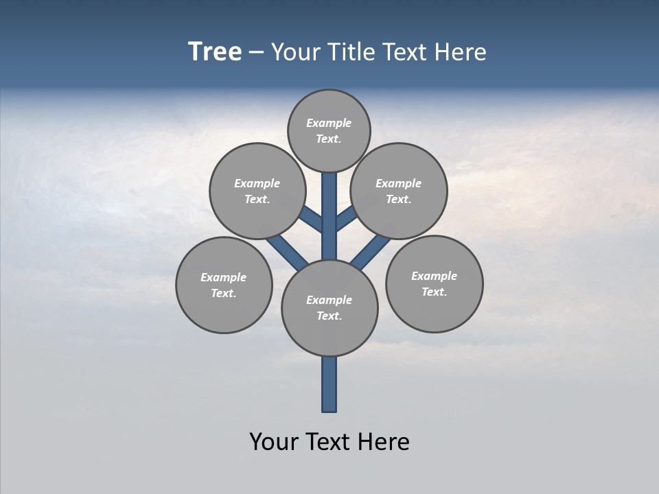 Sky Cloudy Artistic PowerPoint Template