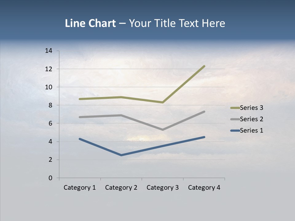 Sky Cloudy Artistic PowerPoint Template
