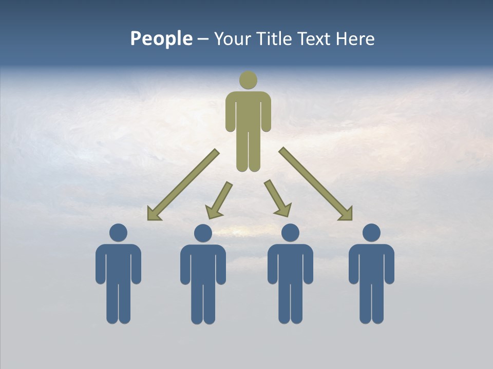 Sky Cloudy Artistic PowerPoint Template