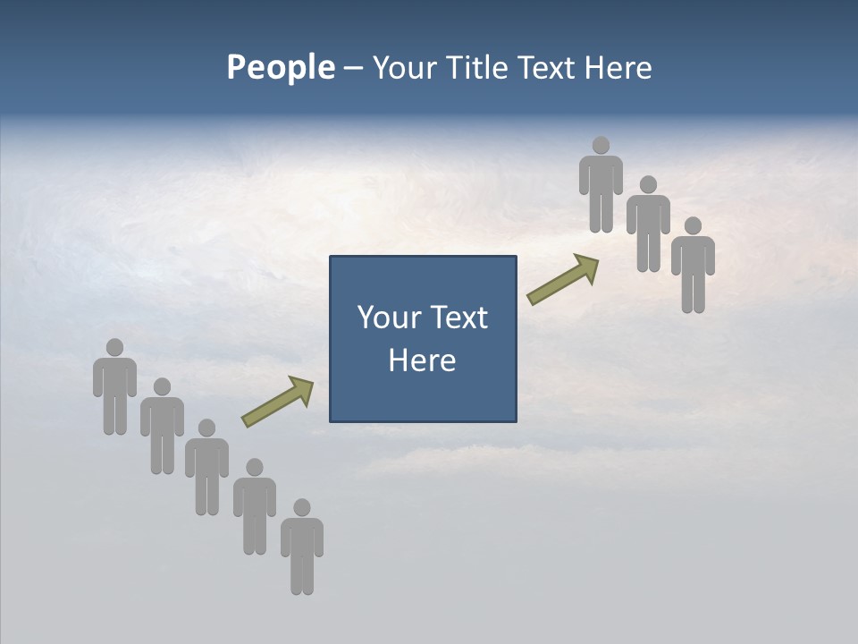 Sky Cloudy Artistic PowerPoint Template