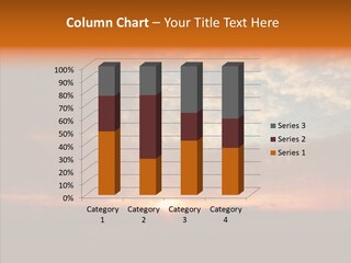 Sun Artwork Dusk PowerPoint Template