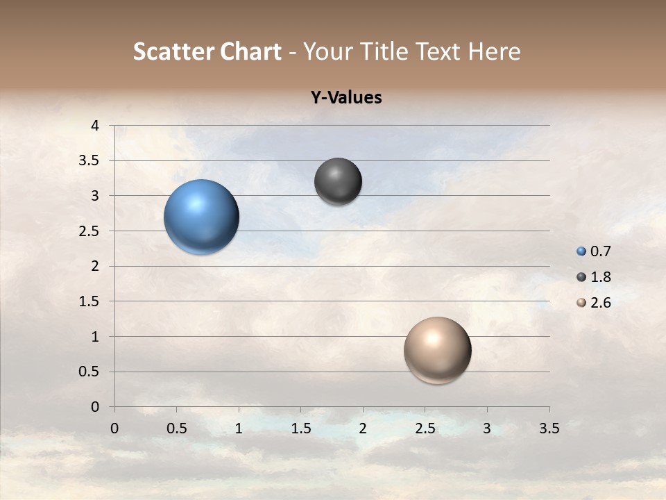 Impressionism Cloudscape Weather PowerPoint Template