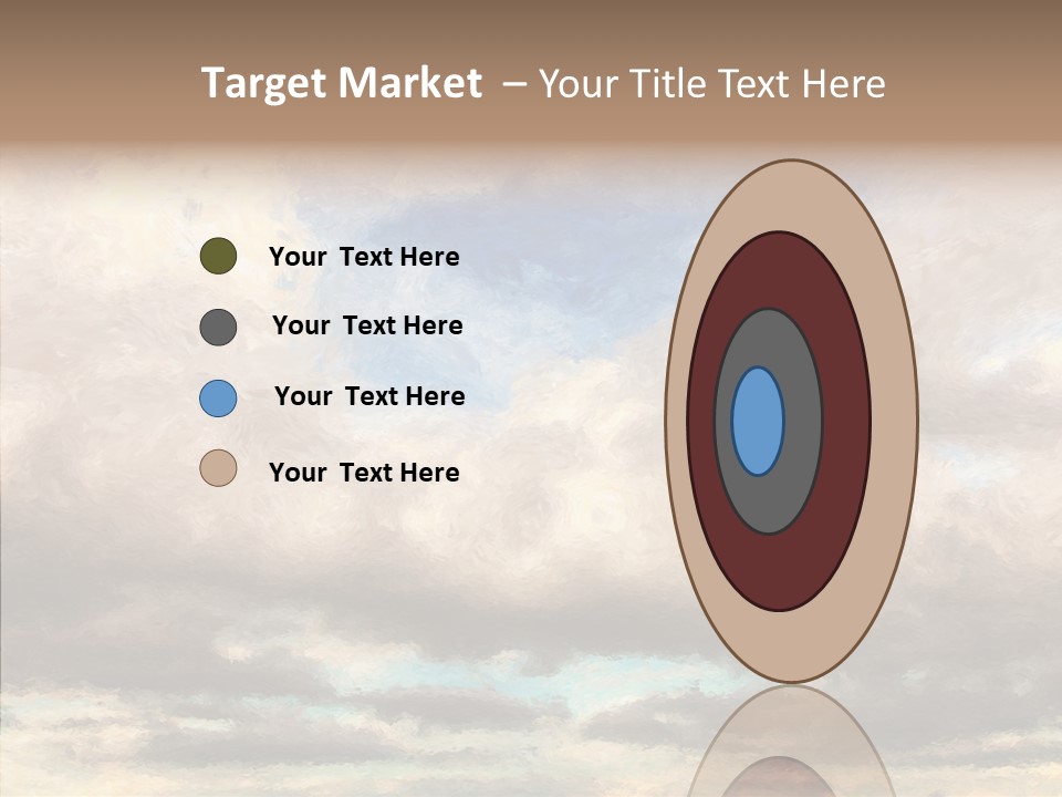 Impressionism Cloudscape Weather PowerPoint Template