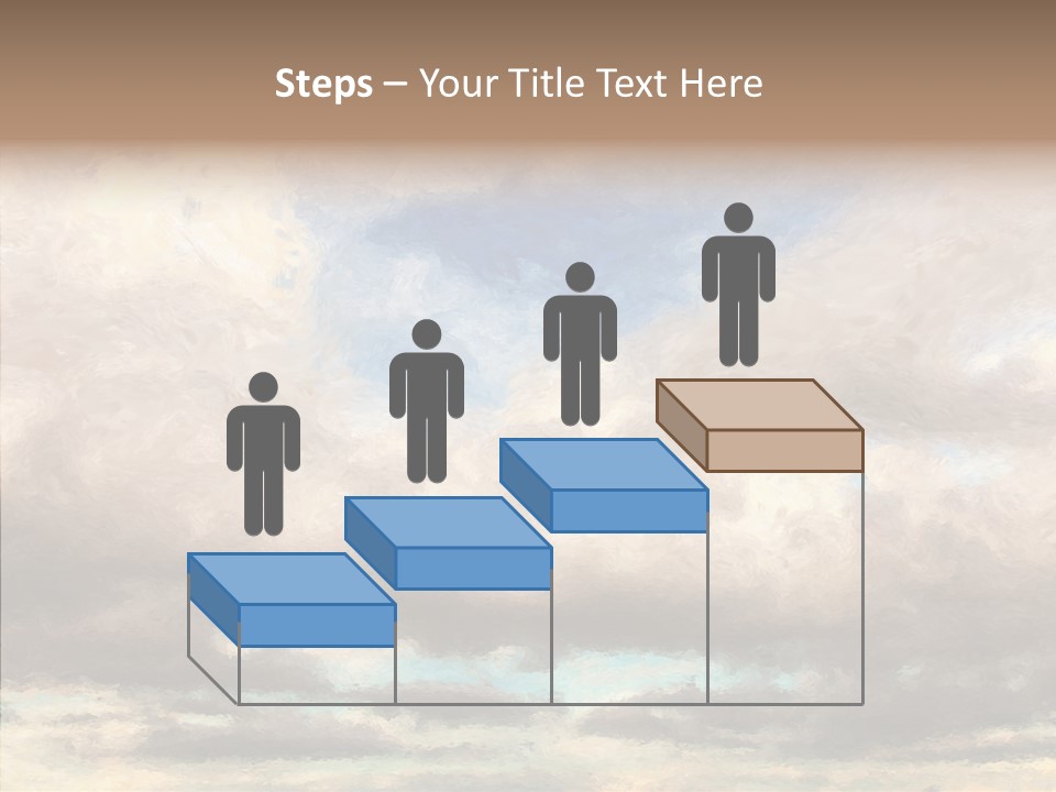 Impressionism Cloudscape Weather PowerPoint Template