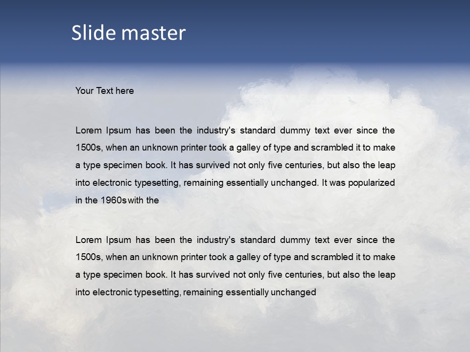 Art Artistic Artwork PowerPoint Template