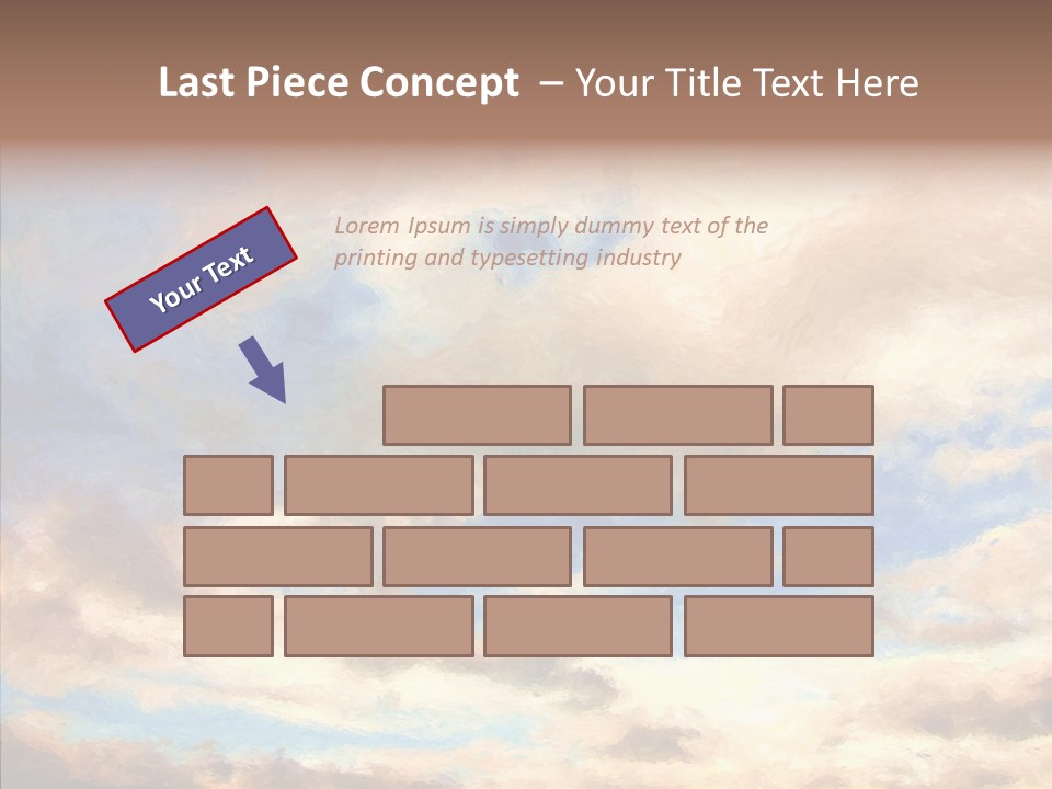 Sky Impressionism Cloudscape PowerPoint Template