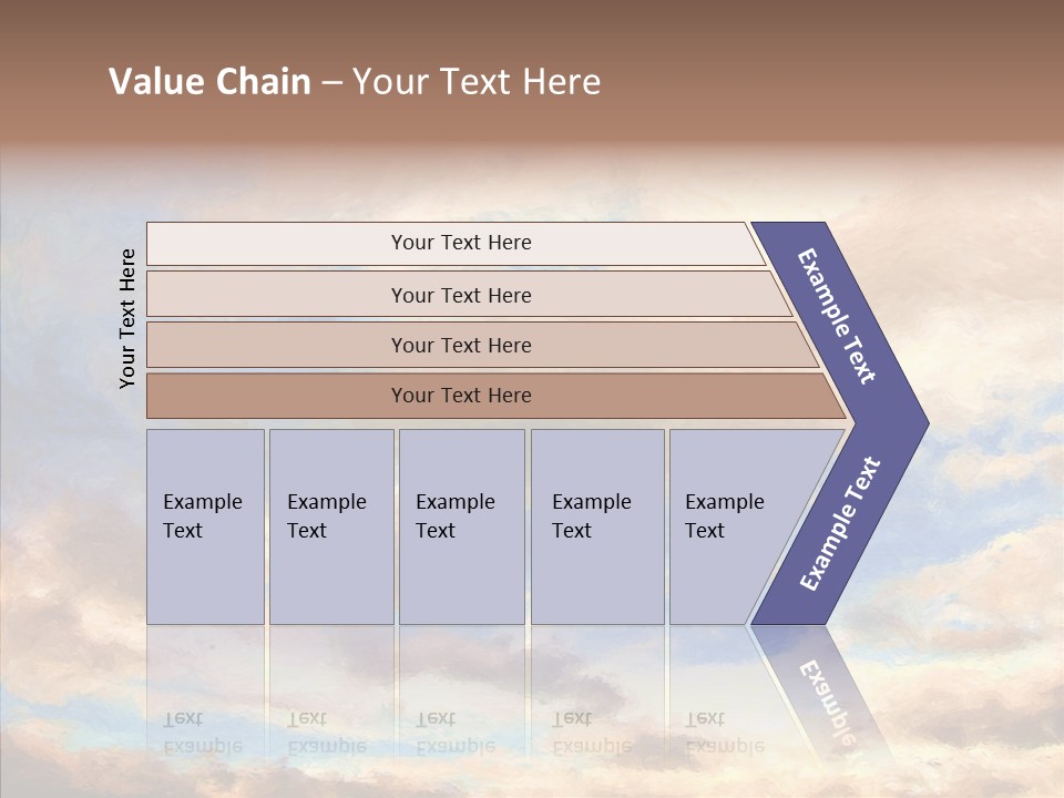 Sky Impressionism Cloudscape PowerPoint Template