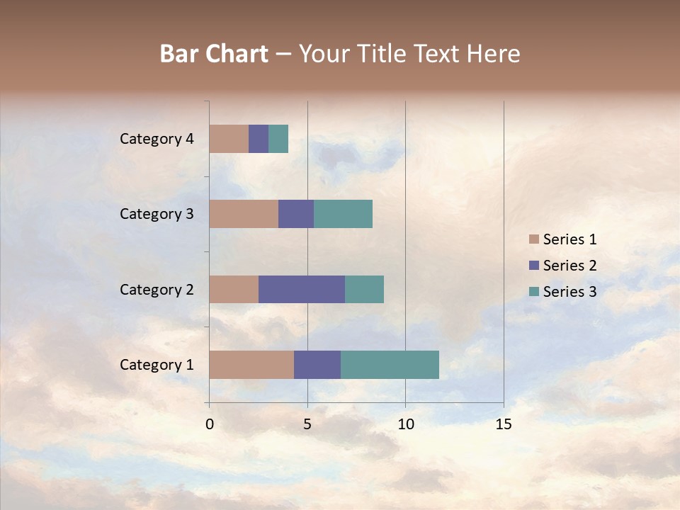 Sky Impressionism Cloudscape PowerPoint Template