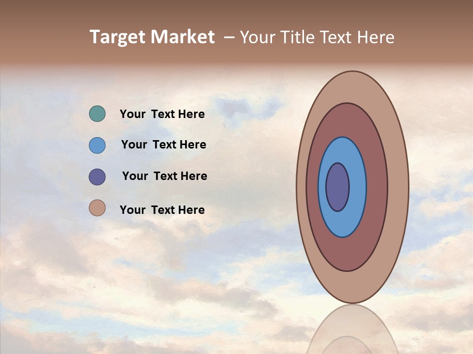 Sky Impressionism Cloudscape PowerPoint Template