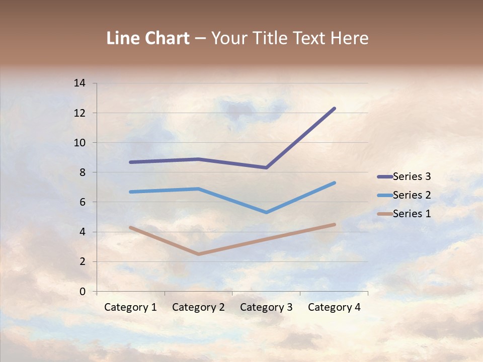Sky Impressionism Cloudscape PowerPoint Template
