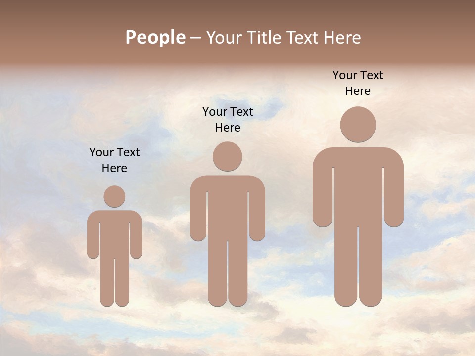 Sky Impressionism Cloudscape PowerPoint Template