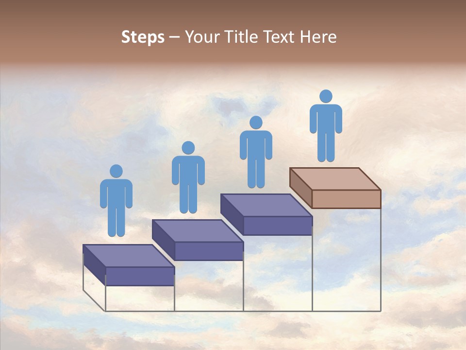 Sky Impressionism Cloudscape PowerPoint Template