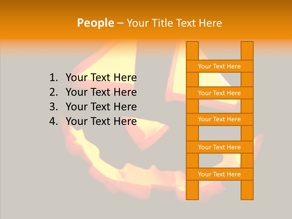 People Board Human PowerPoint Template