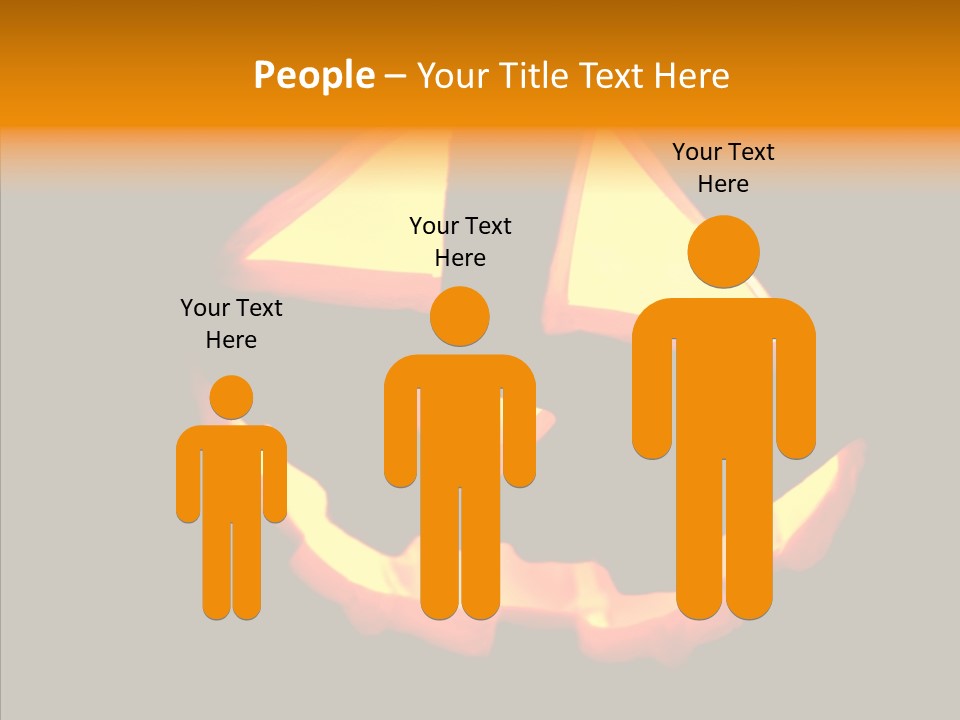 People Board Human PowerPoint Template