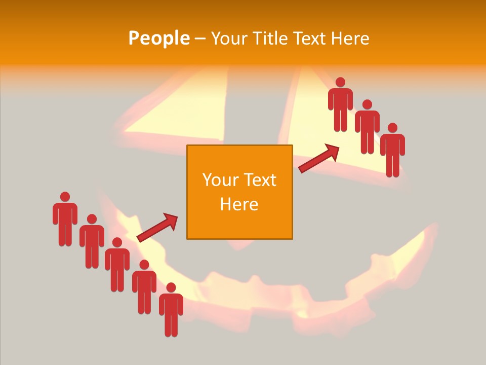 People Board Human PowerPoint Template