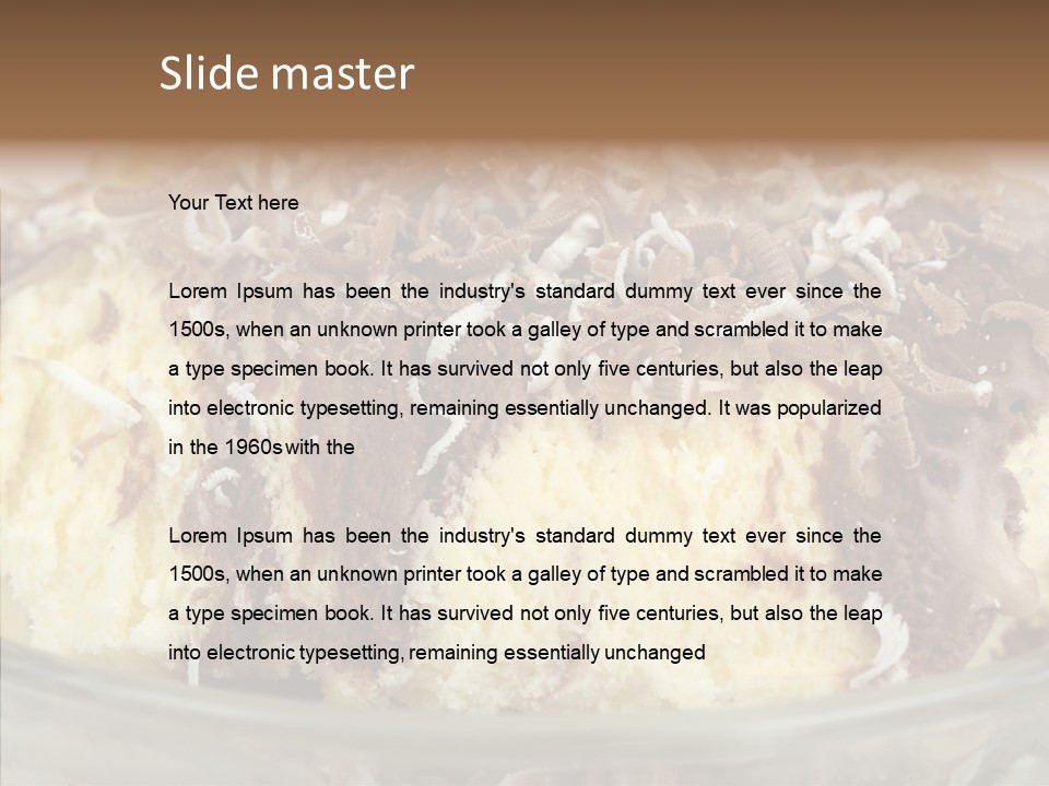 Product Cold Gourmet PowerPoint Template