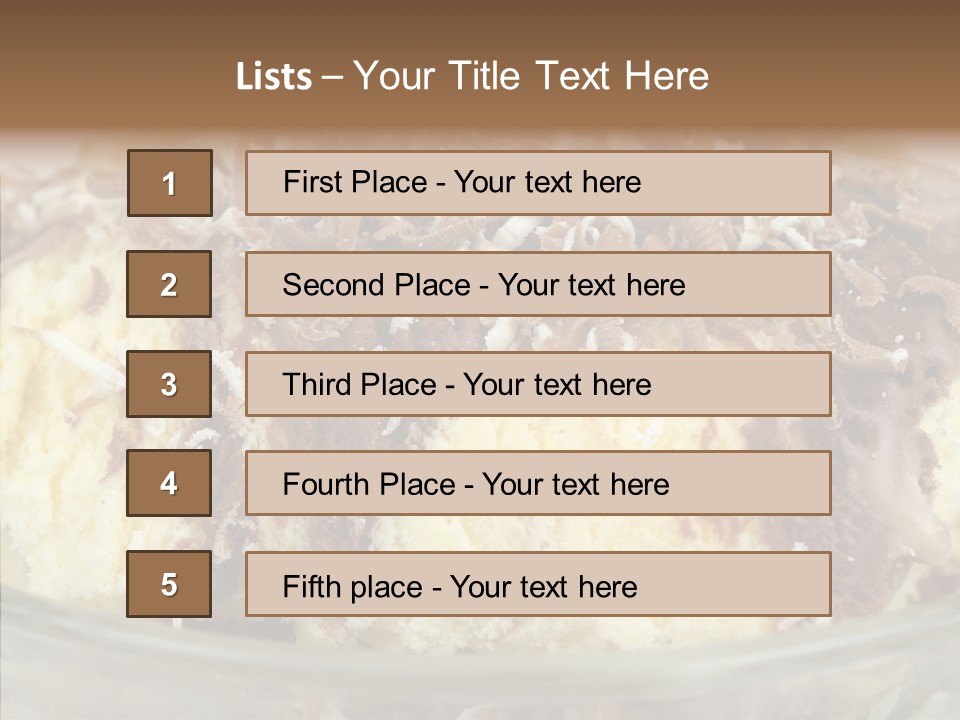 Product Cold Gourmet PowerPoint Template