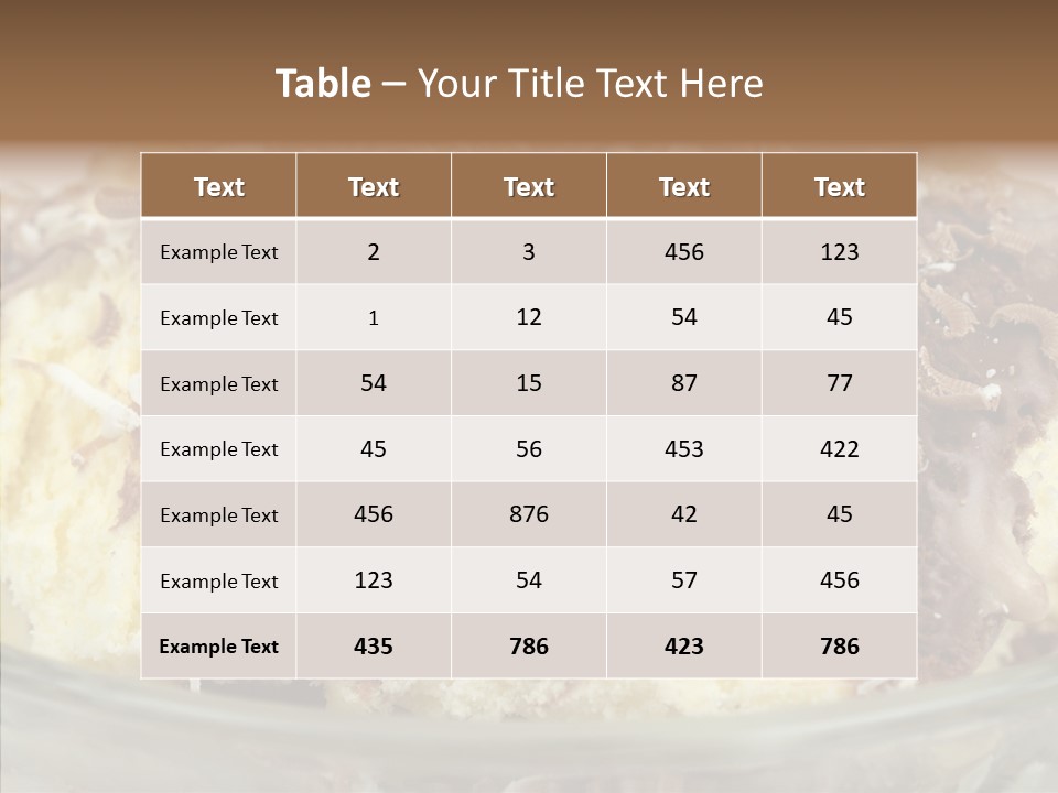 Product Cold Gourmet PowerPoint Template