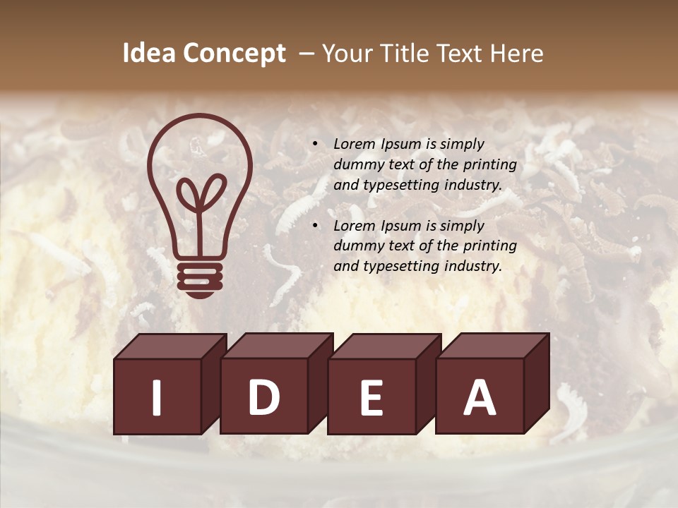 Product Cold Gourmet PowerPoint Template