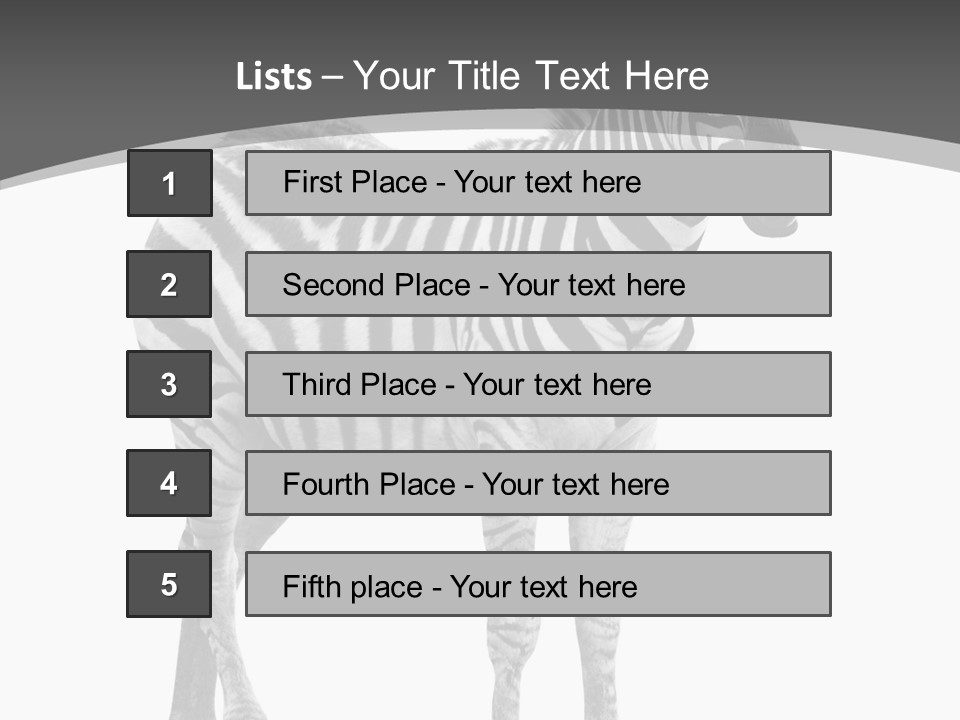 Wild Background Looking PowerPoint Template