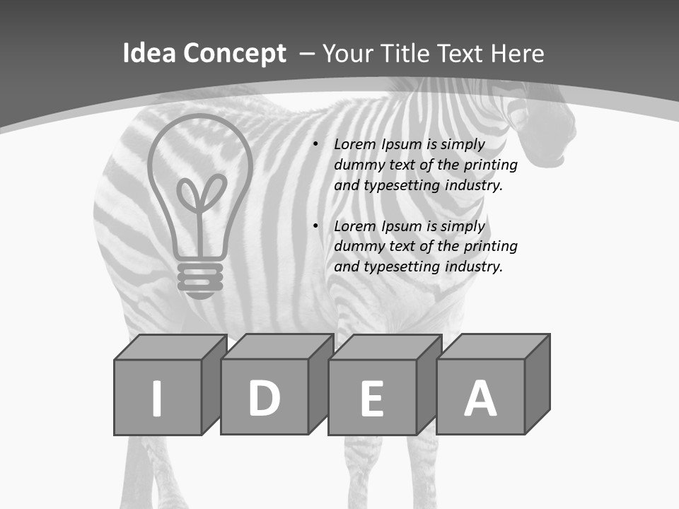 Wild Background Looking PowerPoint Template