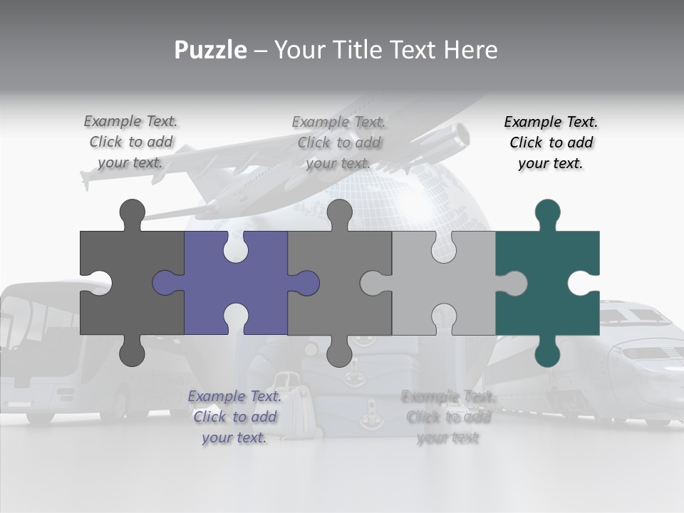 Golf Luxury Travel PowerPoint Template