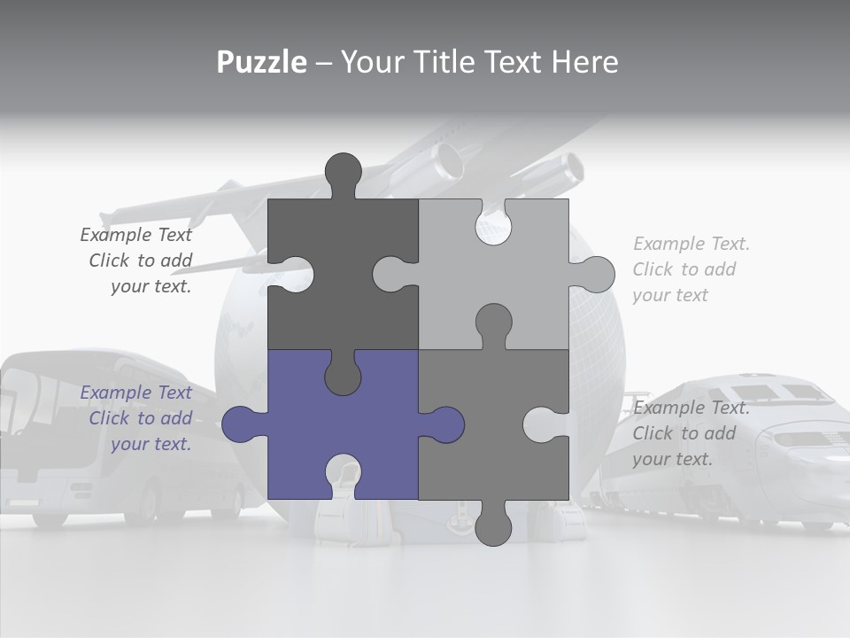 Golf Luxury Travel PowerPoint Template