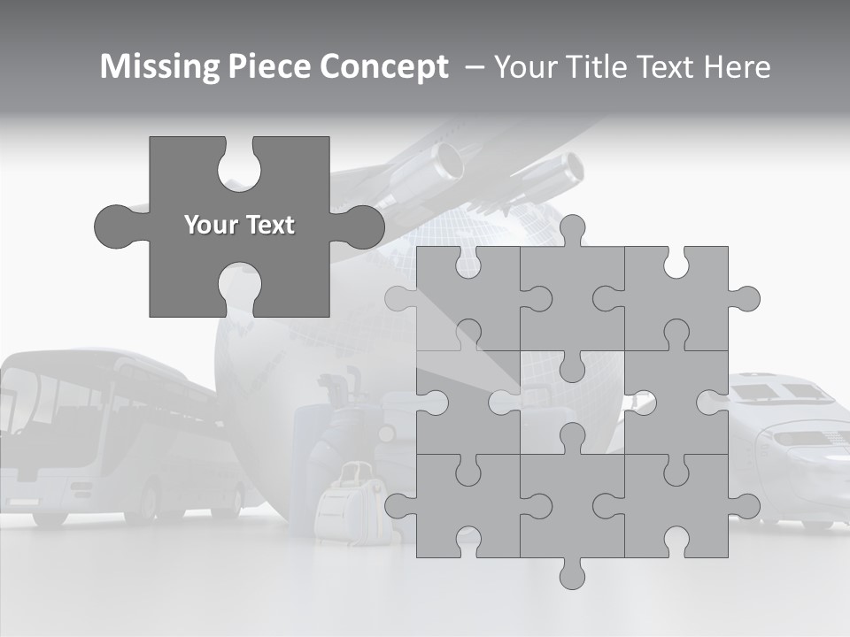 Golf Luxury Travel PowerPoint Template