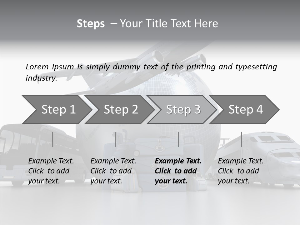 Golf Luxury Travel PowerPoint Template