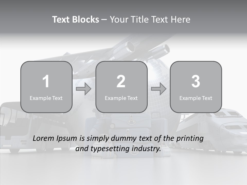 Golf Luxury Travel PowerPoint Template