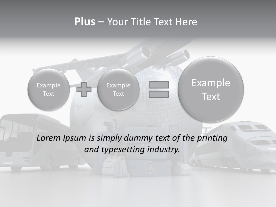 Golf Luxury Travel PowerPoint Template