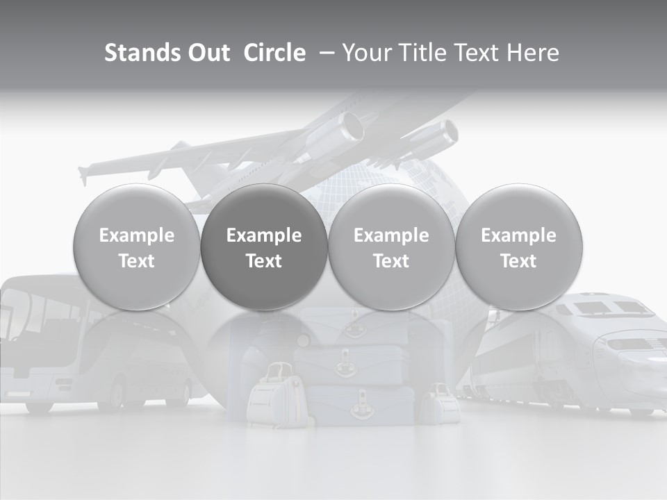 Golf Luxury Travel PowerPoint Template