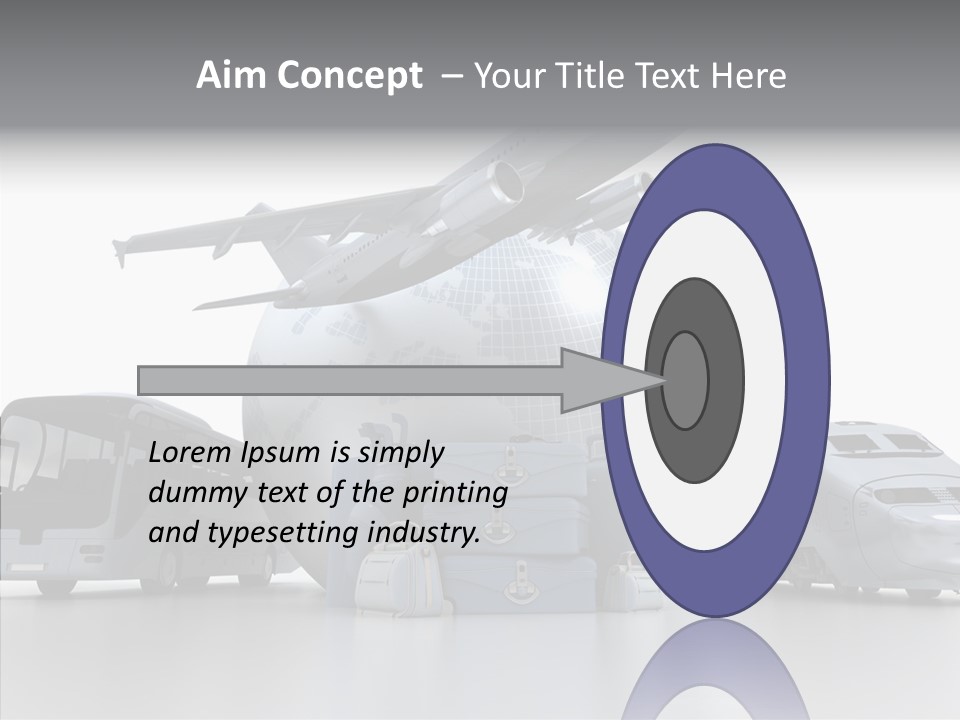 Golf Luxury Travel PowerPoint Template