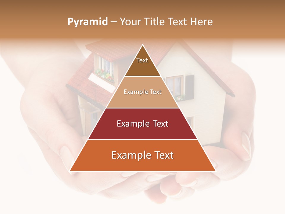 Human Holding Model PowerPoint Template