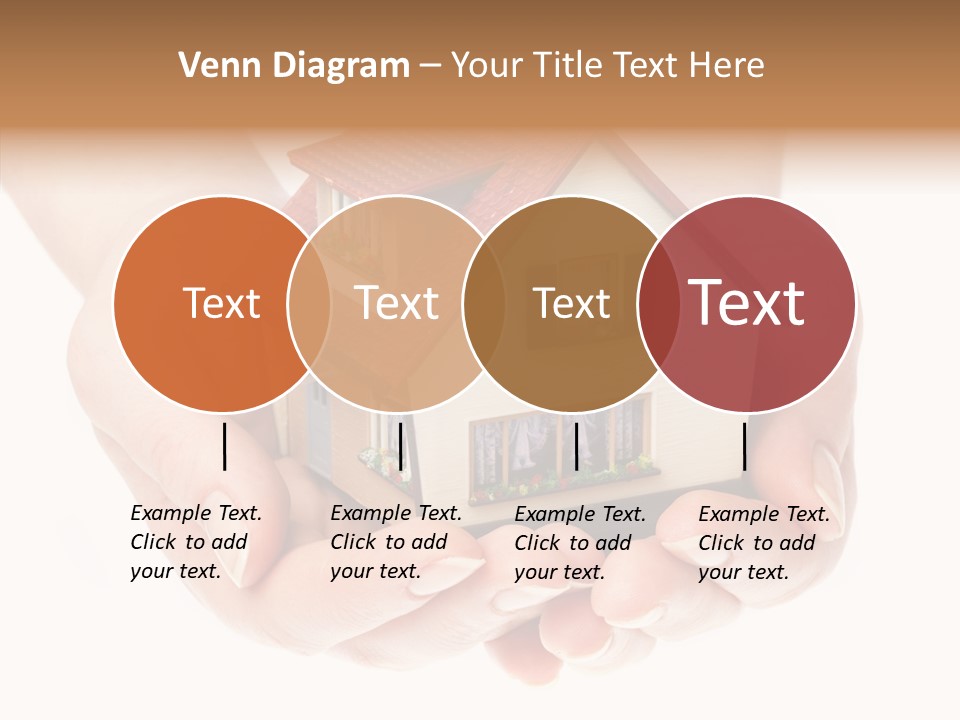 Human Holding Model PowerPoint Template