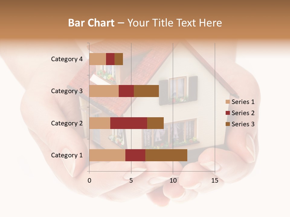 Human Holding Model PowerPoint Template